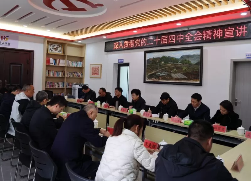 宣讲党的二十届四中全会精神 助力乡村振兴 宣讲党的二十届四中全会精神 助力乡村振兴